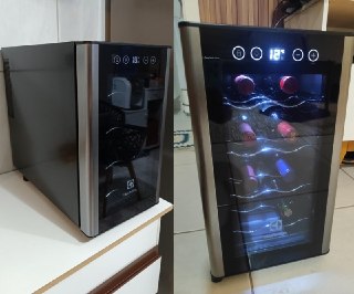 Adega Electrolux 8 garrafas 1 Bivolt