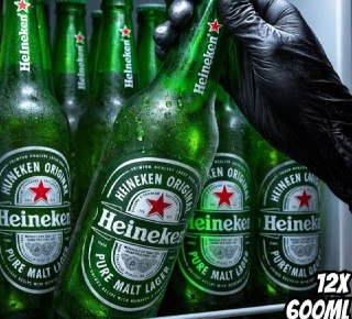 Cerveja Heineken Garrafa 600ml - 12 unid.