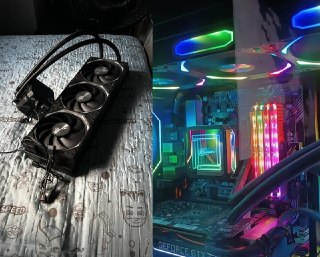 Water Cooler Gamer Kalkan Delta 360 Wireless ARGB Preto