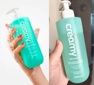 Limpador Facial Antioleosidade Creamy Skincare 300ml