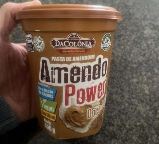 DaColônia AmendoPower Pasta de Amendoim Doce de Leite 450g