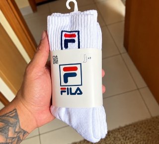 Kit 3 Pares Meia Fila Cano Alto
