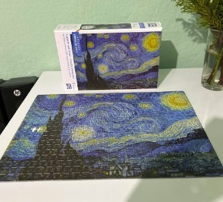 Toyster - Quebra-cabeça: Vincent Van Gogh: A Noite Estrelada - 500 peças