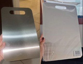 Tábua De Corte Aço Inoxidável Antibacteriana