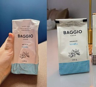 Baggio Café Torrado e Moído Aromas Vanilla 250g