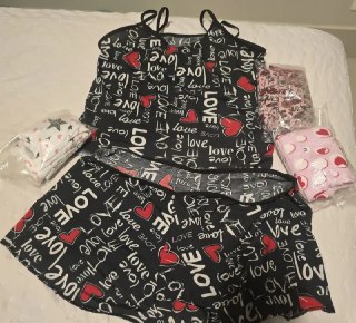 Kit 4 Conjuntos Baby Doll Pijama (Short E Blusa)