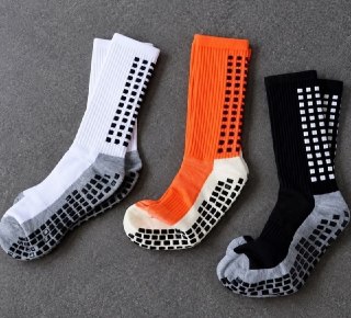 Kit 3 Pares Meia Antiderrapante Esportiva