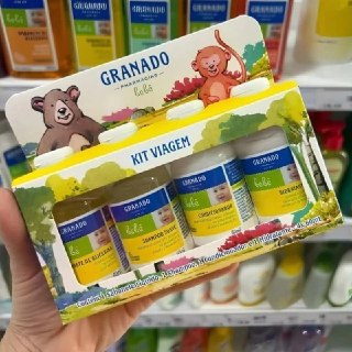 Kit de Viagem para Bebê Granado - 4 Unidades