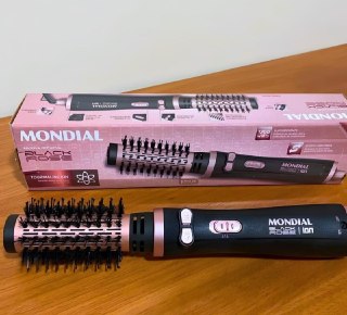Escova Rotativa Mondial Ceramica Tourmaline Ion 3x1