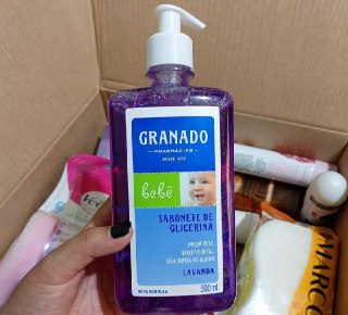 Granado Sabonete Líquido Bebê Glicerinado Lavanda 250ml