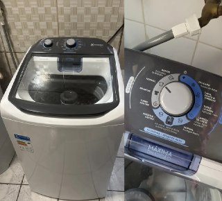Máquina de Lavar Electrolux 13kg Cesto Inox