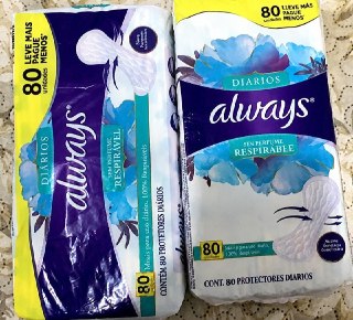 Always Protetor Diário Respirável Sem Perfume 80 Unidades