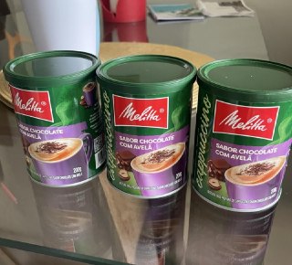 Cappuccino de Chocolate com Avelã Melitta 200g