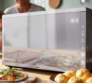 Micro-ondas 33L Philco Inox Espelhado