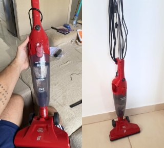 Aspirador de Pó Vertical Britânia 2 em 1 1350W 127V
