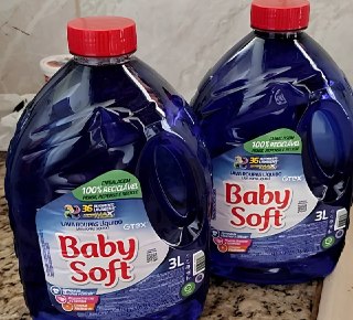 Lava Roupas Liquido Baby Soft Max Performance Azul - 3l