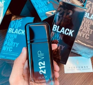 Perfume Carolina Herrera 212 Vip Black 200 Ml