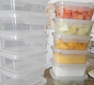Kit 12 Potes Marmita 750 Ml Reutilizável