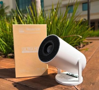 Mini Projetor Hy300 Android 4k Portátil Wi-fi