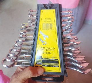 Jogo Chave Combinada Eda 12 Peças 6 A 22mm 0gw Hobby