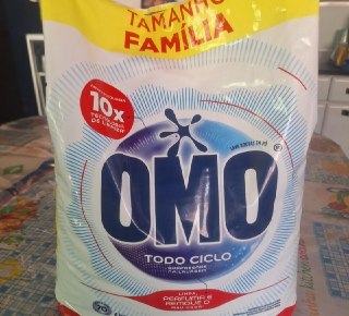 Lava-Roupas em Pó Omo Todo Ciclo, 4kg