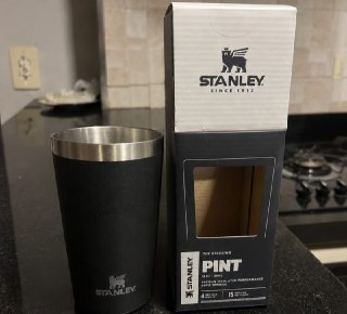 Copo Térmico Stanley Pint Adventure Black 2.0 354ml