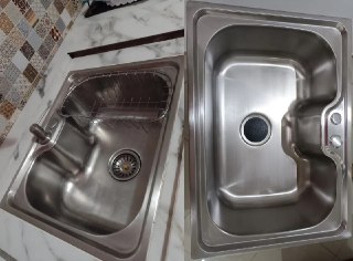 Cuba Gourmet para Cozinha Aço Inox 201 50x40cm Nawa Prata