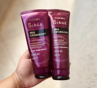Combo Siàge Pro Cronology: Shampoo 250ml + Condicionador 200ml