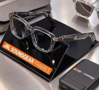 Óculos Soundgear JBL Frames Round Ônix