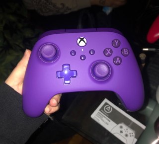 Controle com fio Power A para XBOX Série X | S - Roxo