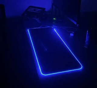 Mousepad Gamer Rgb 11 Modos 80x30cm