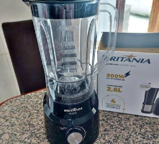 Liquidificador Britânia Turbo 900W 2,6L