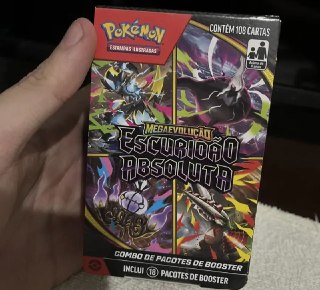 Blister Triplo Pokémon ME05 Escuridão Absoluta