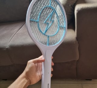 Raquete Elétrica Mata-Insetos Multilaser, Bivolt
