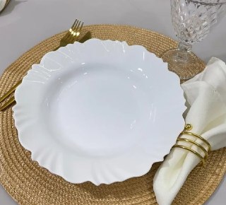Aparelho de Jantar Pétala Duralex Opaline 16 Peças